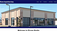 Desktop Screenshot of piconerealty.com